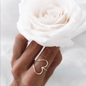 Ti Amo Heart Ring by James Michelle Jewelry